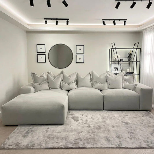 grey sofas by sofa lane - interior design luxury couch