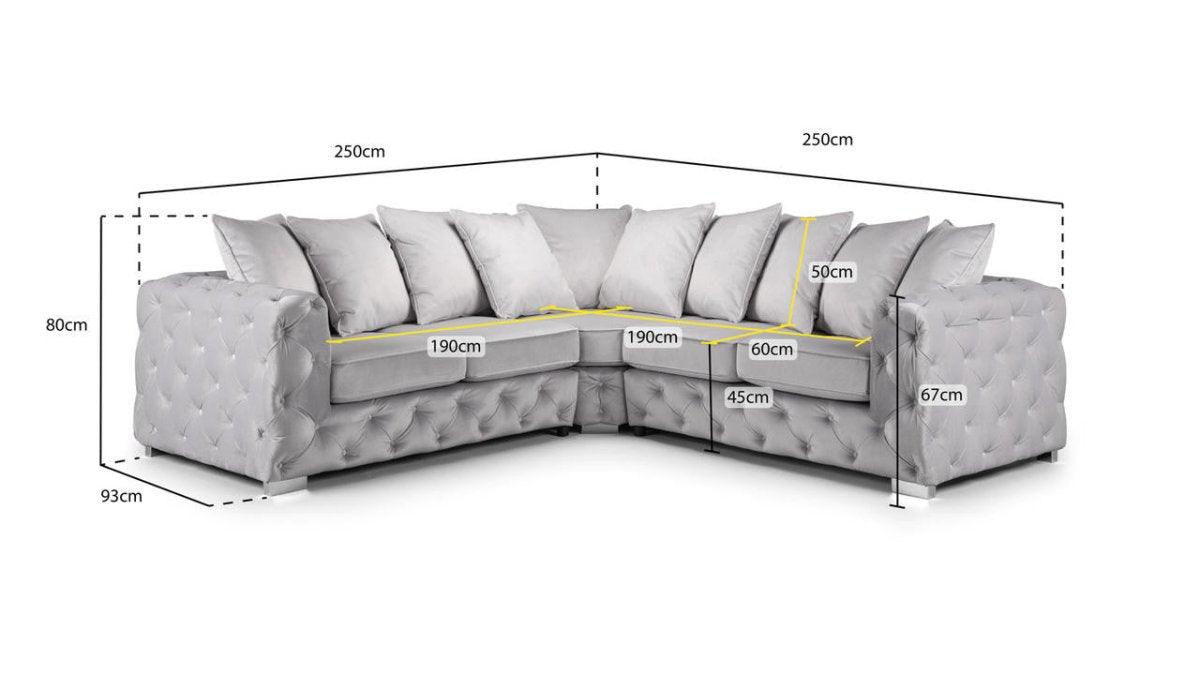 Ankara Corner Sofa - Sofa Lane