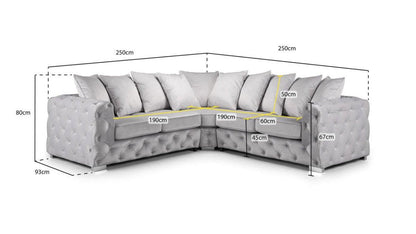 Ankara Corner Sofa - Sofa Lane