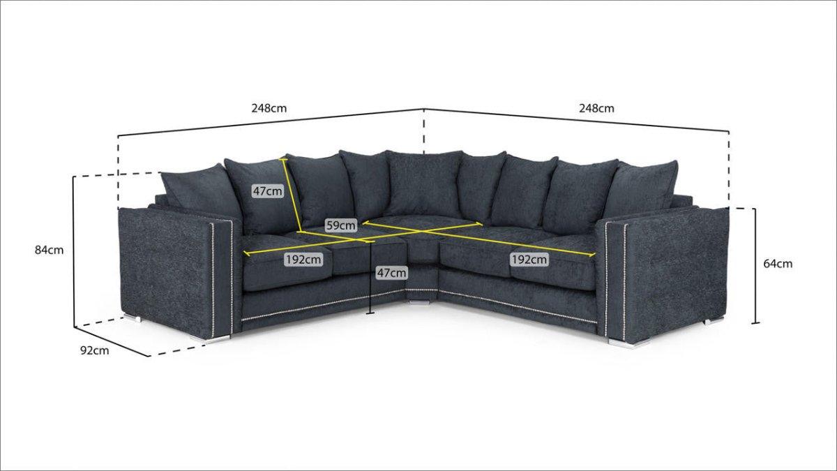 Bentley Corner Sofa - Sofa Lane