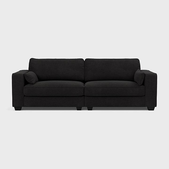 Bloomsbury Large Sofa - Black Top - Sofa Lane