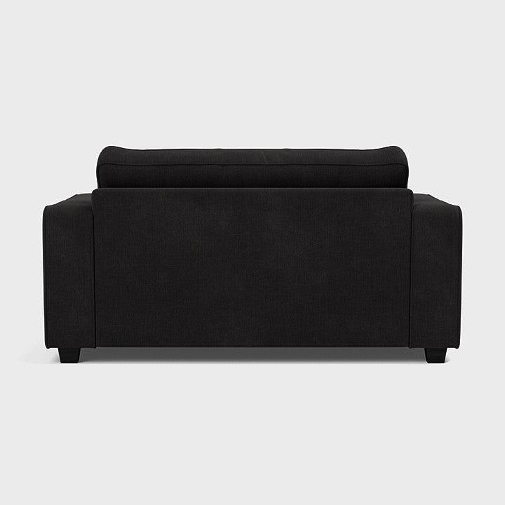 Bloomsbury Love Seat - Black Top - Sofa Lane