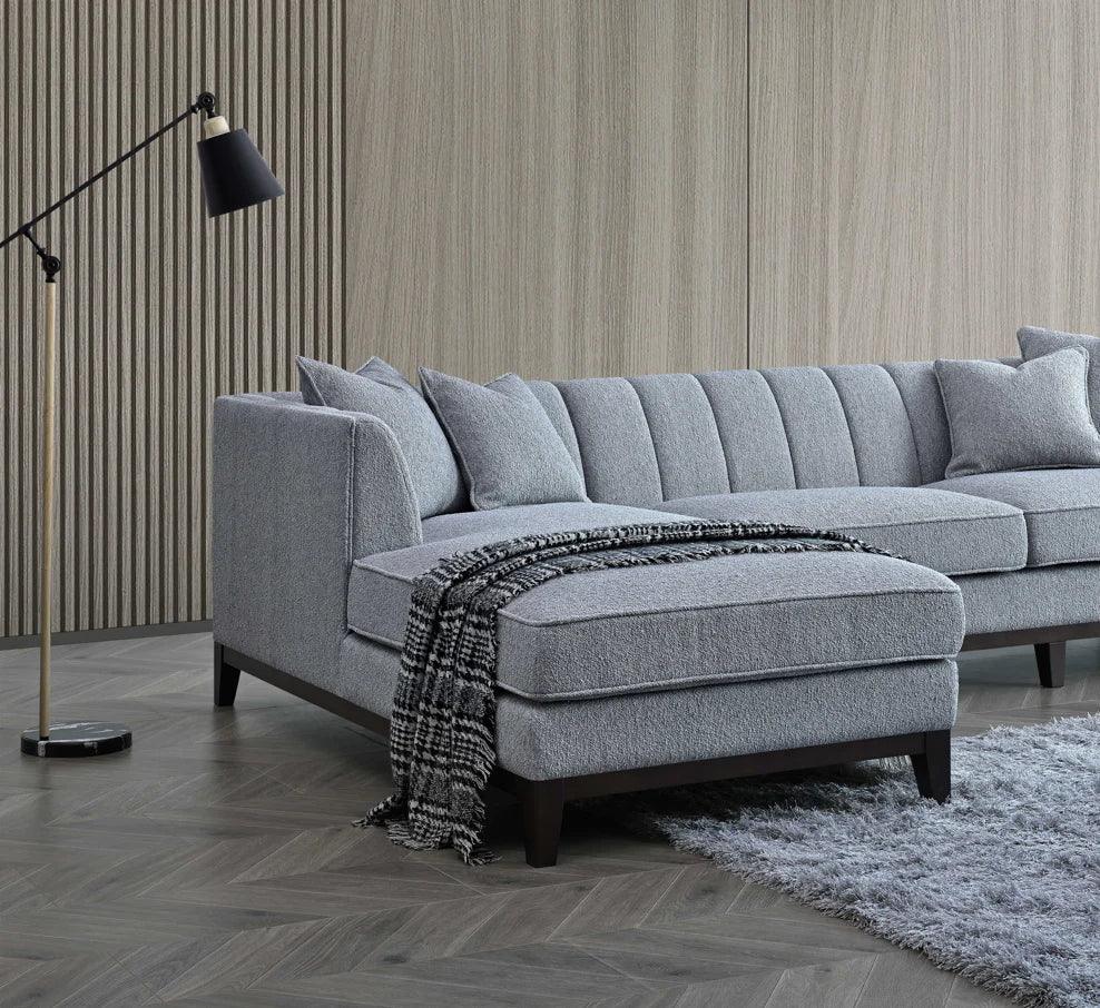 Cooper Corner Sofa In Dolphin Boucle - Sofa Lane