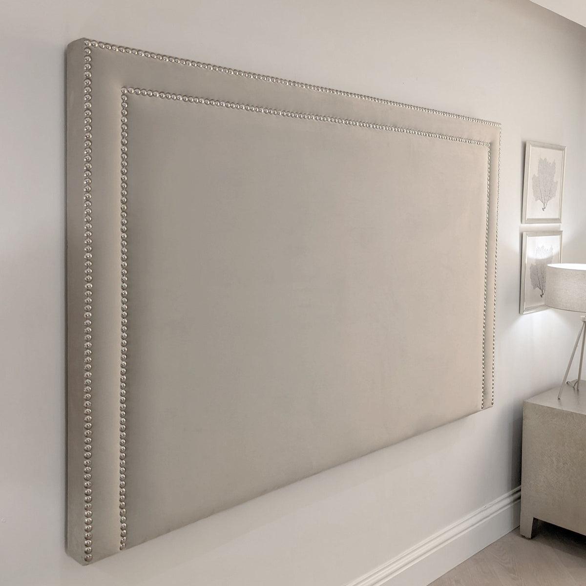 Olivia Premium Headboard With Studs - Couchek