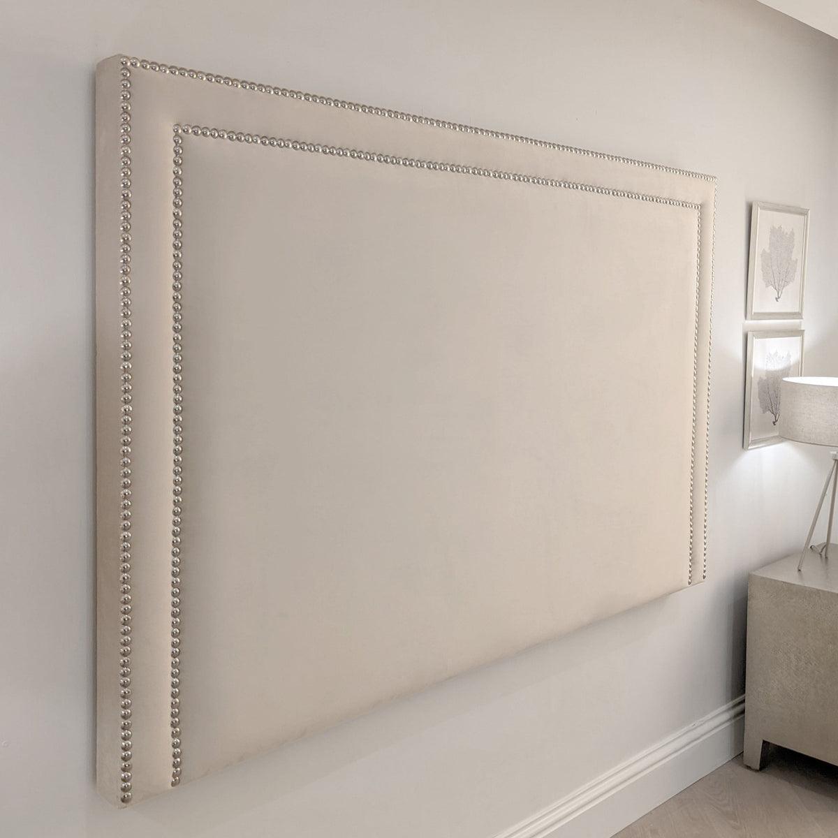 Olivia Premium Headboard With Studs - Couchek